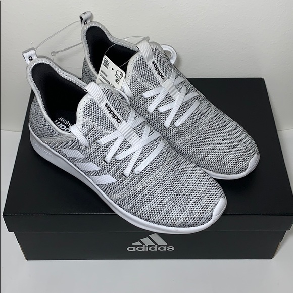 ADIDAS CloudFoam Pure Running Sneakers, Gray NIB - Picture 7 of 14